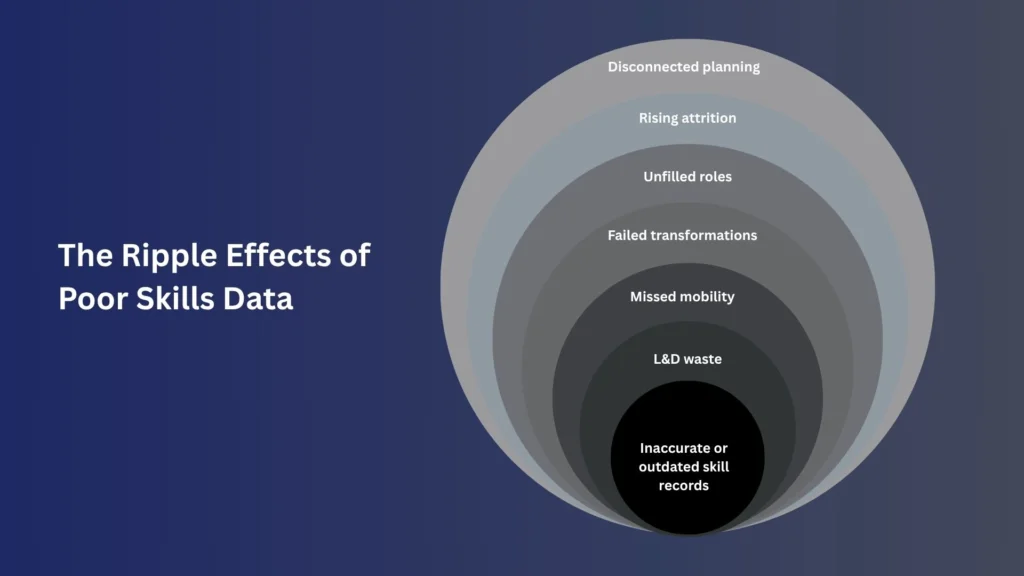 Infographic - The Ripple Effects of Poor Skills Data