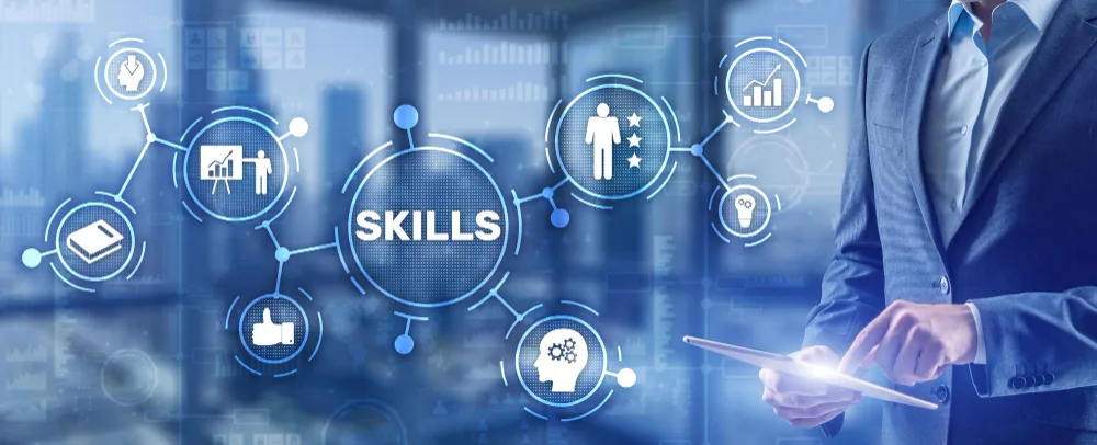 Use of ai in skills management - cover image for the blog